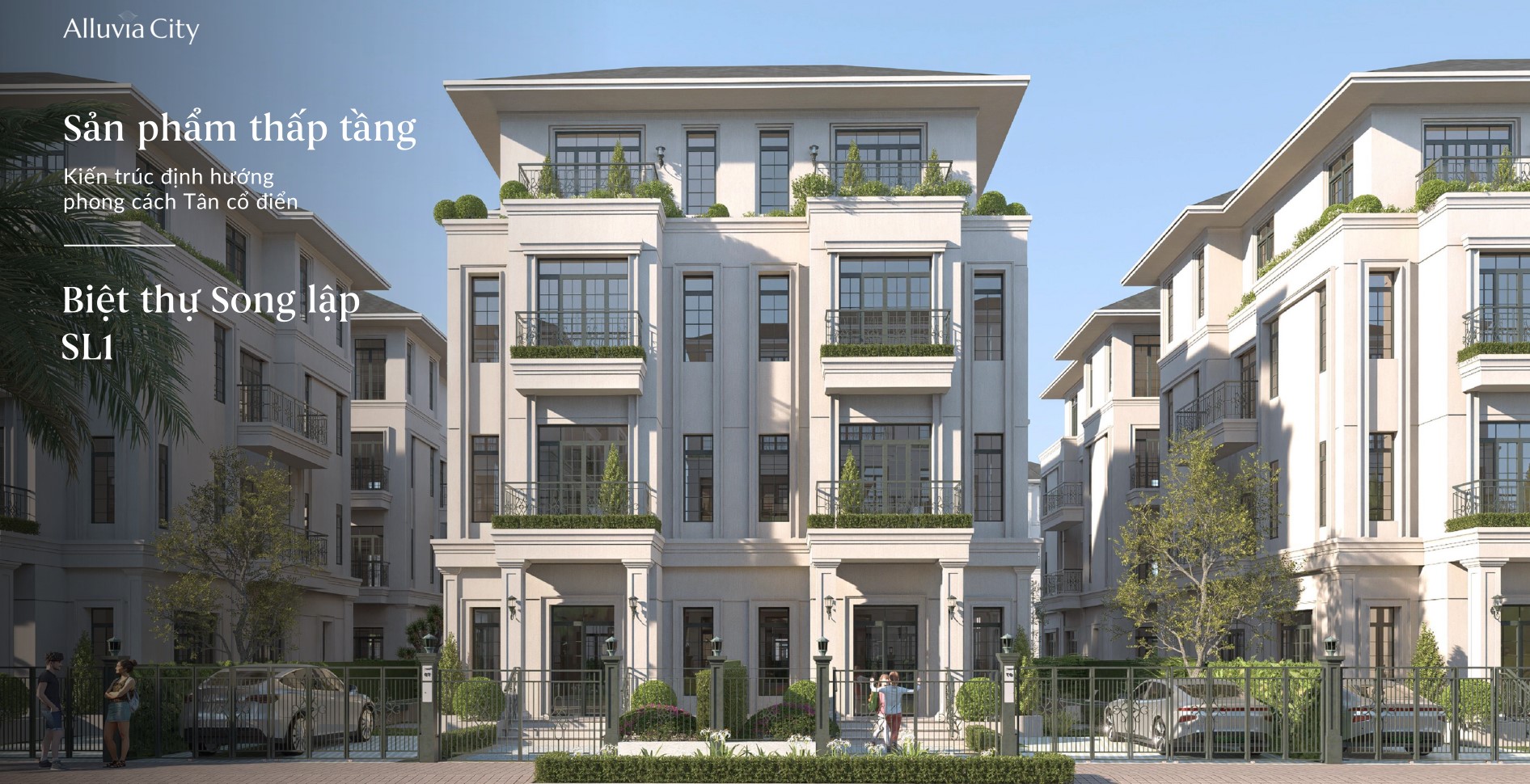 Biệt thự Alluvia City - Biện thự song lập